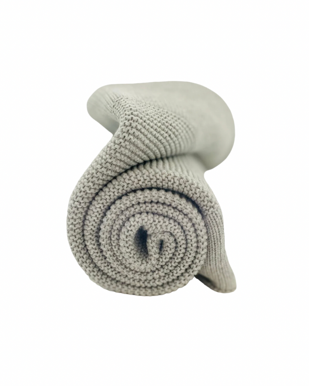 Personalised Knit Blanket- Grey