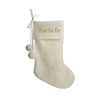 White Christmas Luxe Stockings