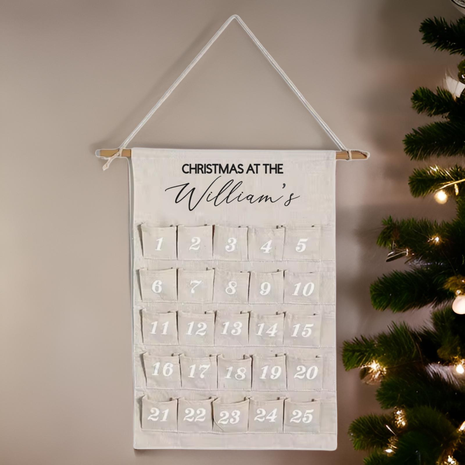 Personalised Christmas Advent Calendar