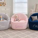 Grey SMITTEN CREATIONS Bean Bag