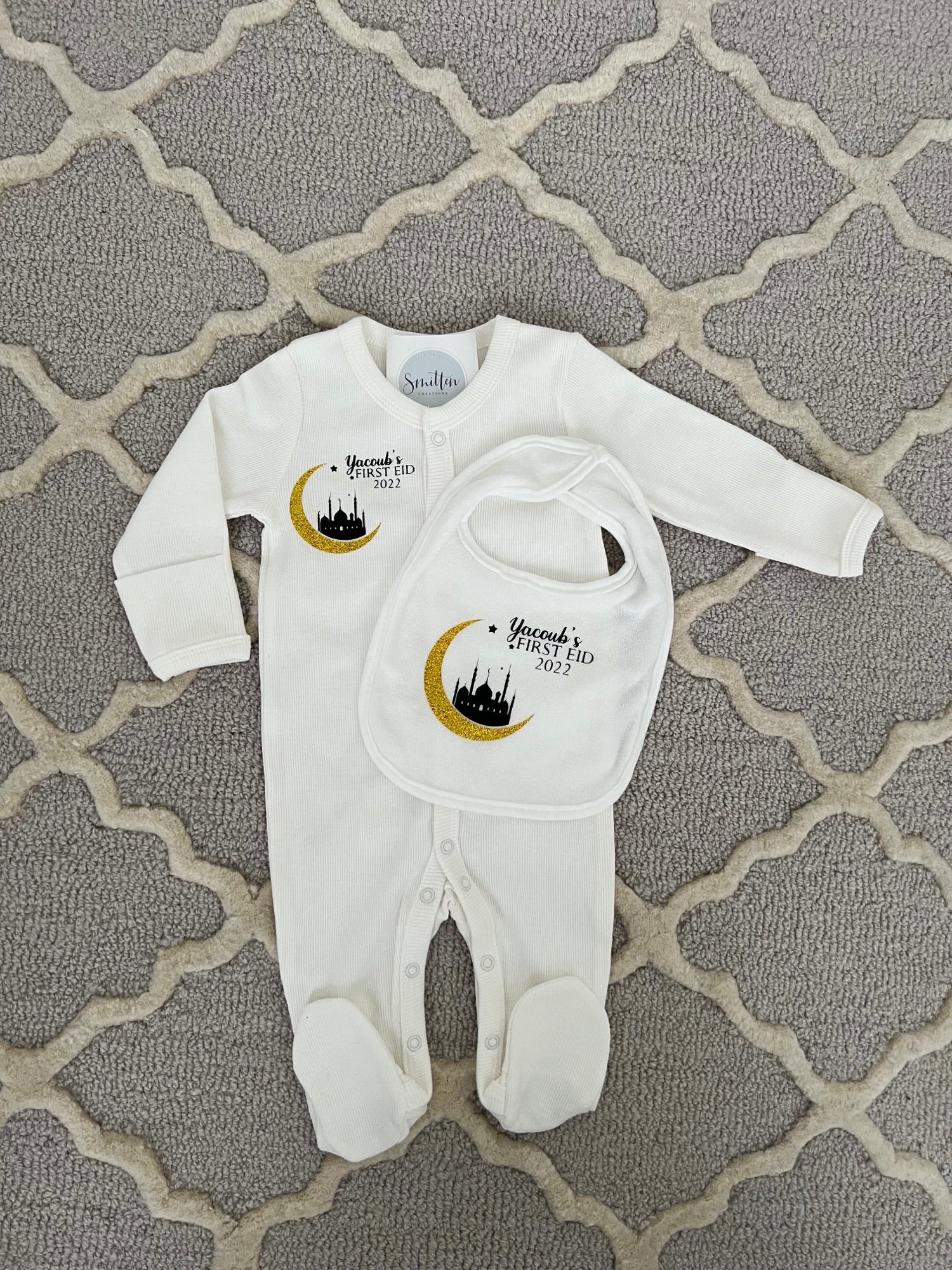 First Eid Romper & Bib