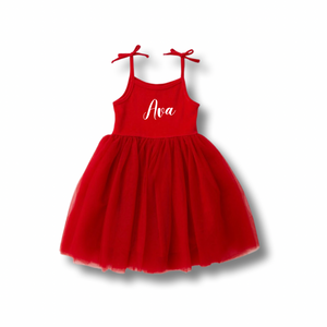 Girls Christmas Tulle Dress