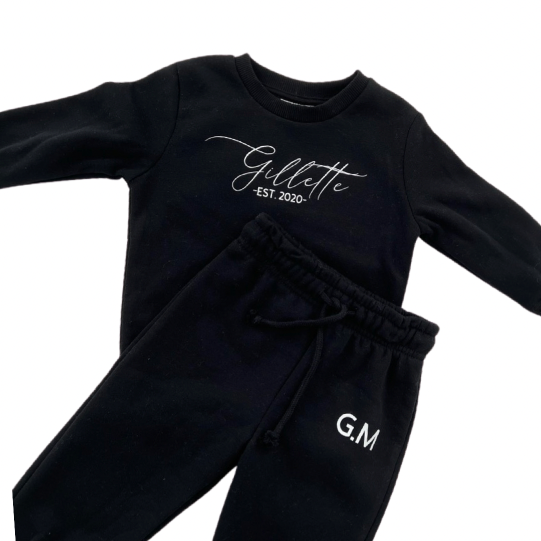 Toddler/Kids Tracksuit Set (1-8) – Smitten Creations