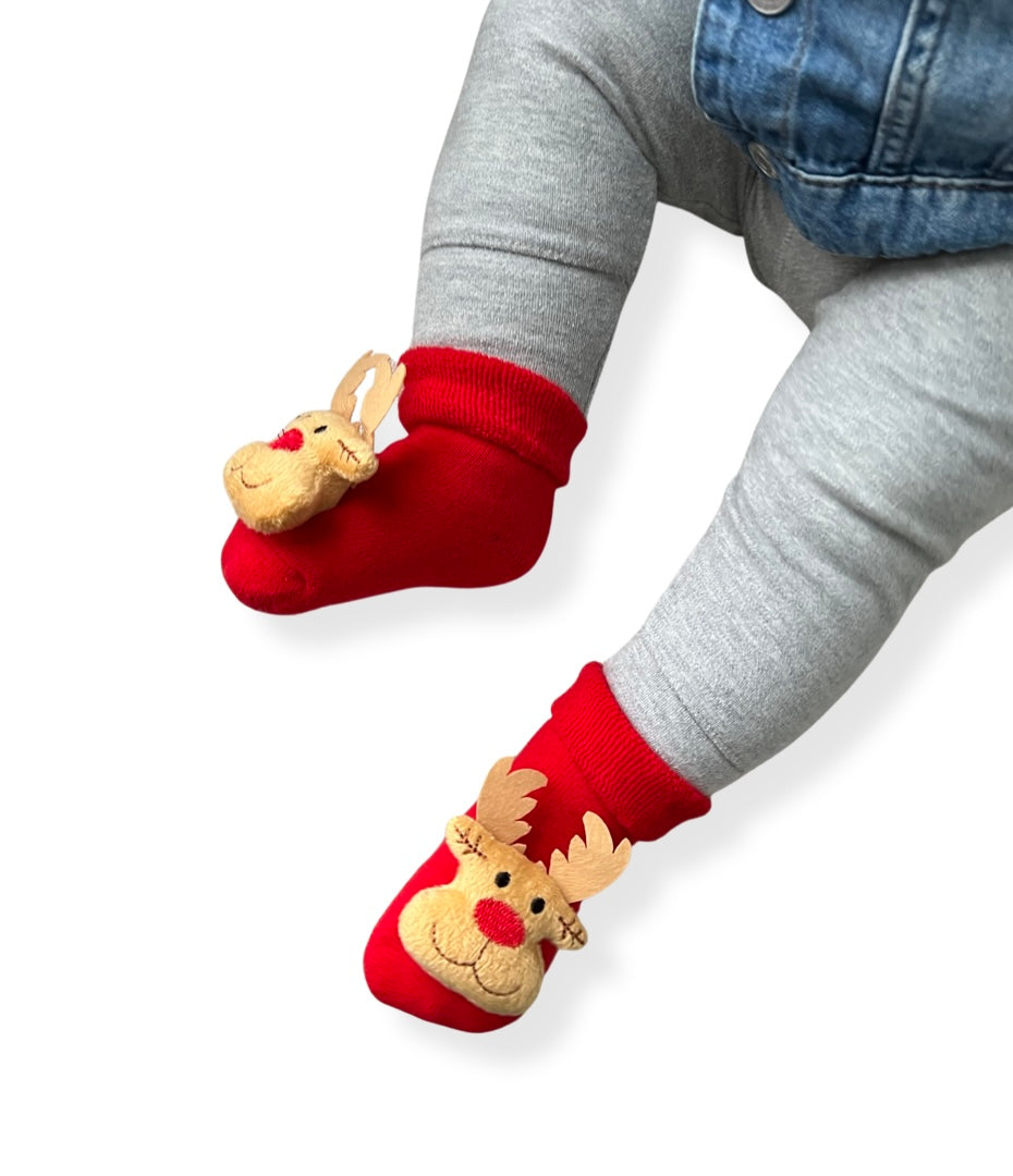 Baby Christmas Socks 0-2 years