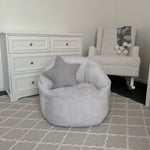 Grey SMITTEN CREATIONS Bean Bag